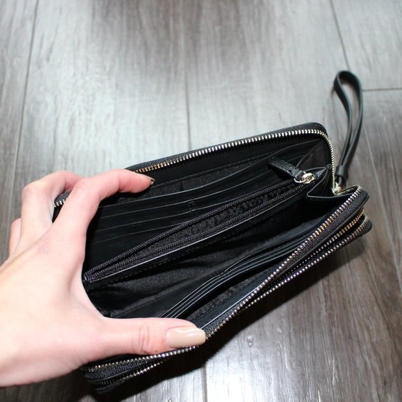 Coach Quilted Large Wallet Wristlet - Picture 5 of 6